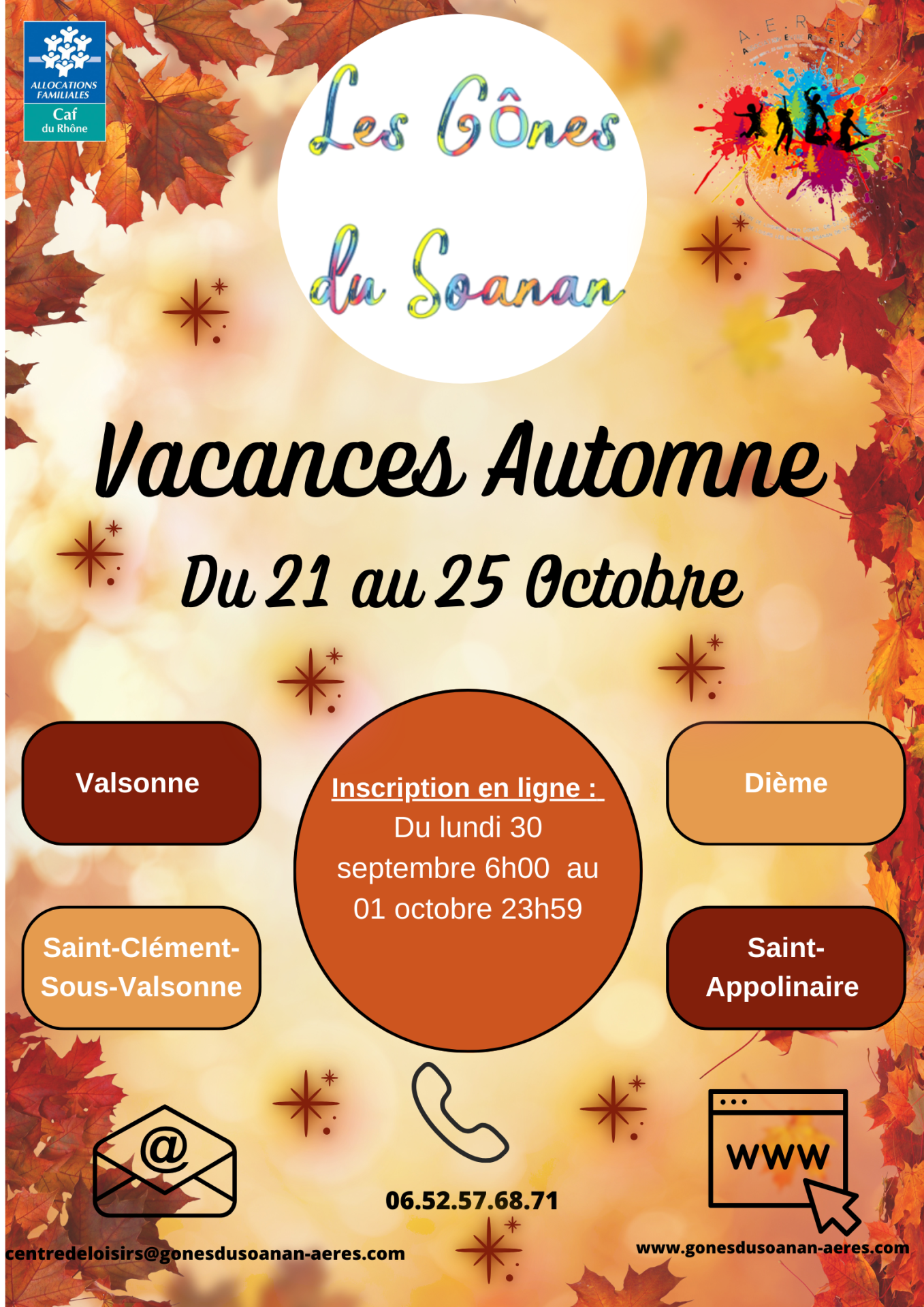 Affiche automne 2024